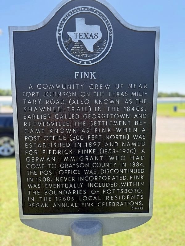 Fink Marker image. Click for full size.