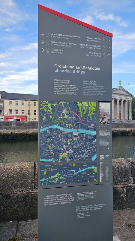 Droichead an tSeand�in / Shandon Bridge Marker image. Click for full size.