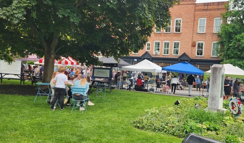 Flea Market in the Park with the Marker in the Front image. Click for full size.