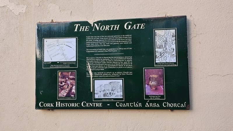 The North Gate Marker image. Click for full size.