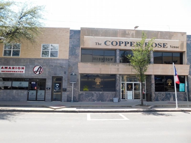 First National Bank of Odessa Marker. Click for full size. First National Bank of Odessa Marker image. Click for full size.