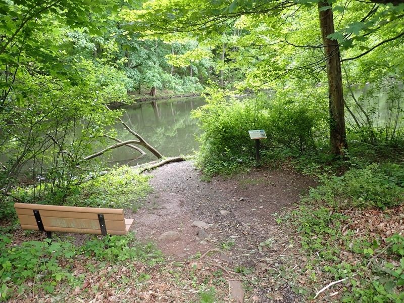 Reverend Gershom Bulkeley's Corne/Grist Mill Marker image. Click for full size.