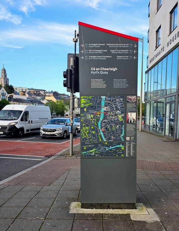 C� an Chearlaigh / Kyrl�s Quay Marker image. Click for full size.