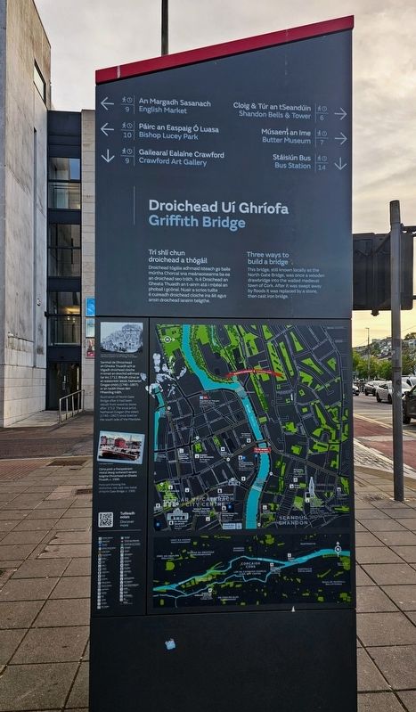 Droichead U� Ghr�ofa / Griffith Bridge Marker image. Click for full size.