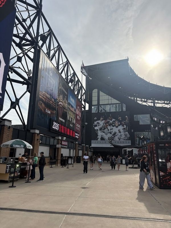 Right field concourse at Rate Field image. Click for full size.