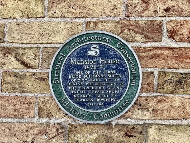 Mansion House Marker image. Click for full size.