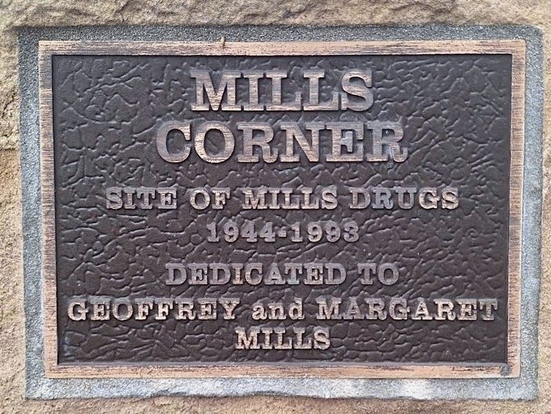Mills Corner Marker image. Click for full size.
