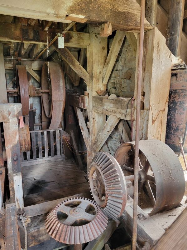 Benson Grist Mill Gears. Click for full size. Benson Grist Mill Gears image. Click for full size.