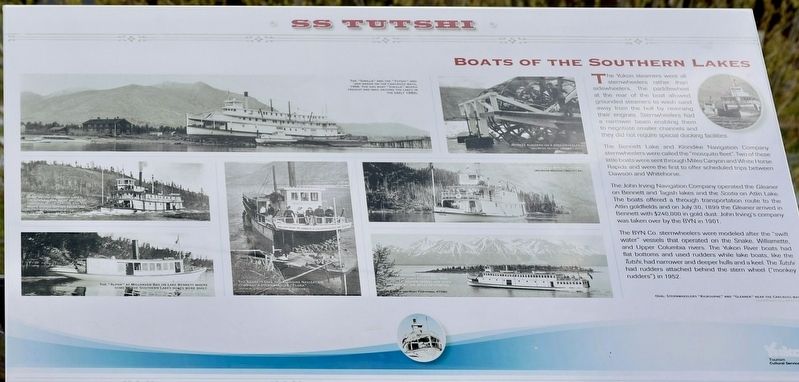 Boats of the Southern Lakes Marker image. Click for full size.