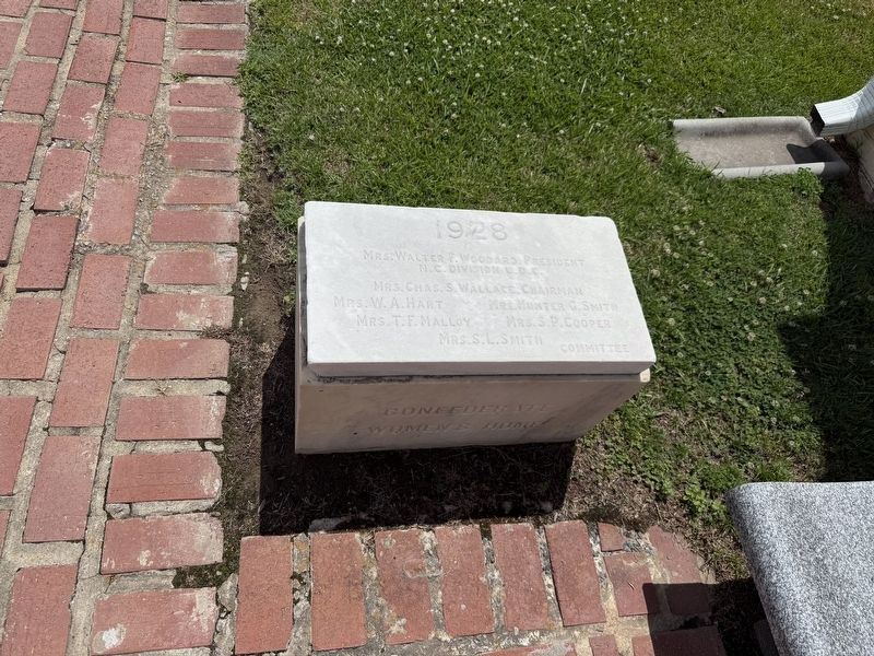 Stone from the Confederate Women's Home. Click for full size. Stone from the Confederate Women's Home image. Click for full size.