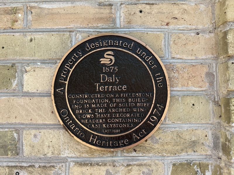 Daly Terrace Marker image. Click for full size.