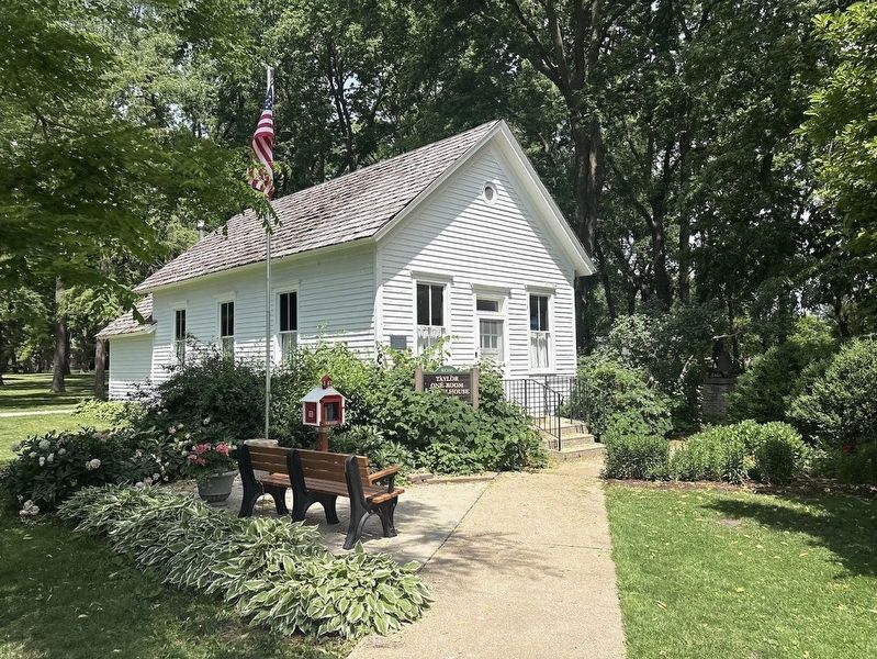 Taylor One-Room Schoolhouse. Click for full size. Taylor One-Room Schoolhouse image. Click for full size.