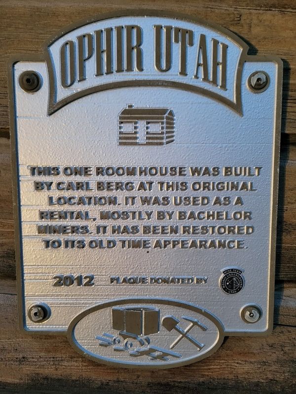 Carl Berg House Marker image. Click for full size.
