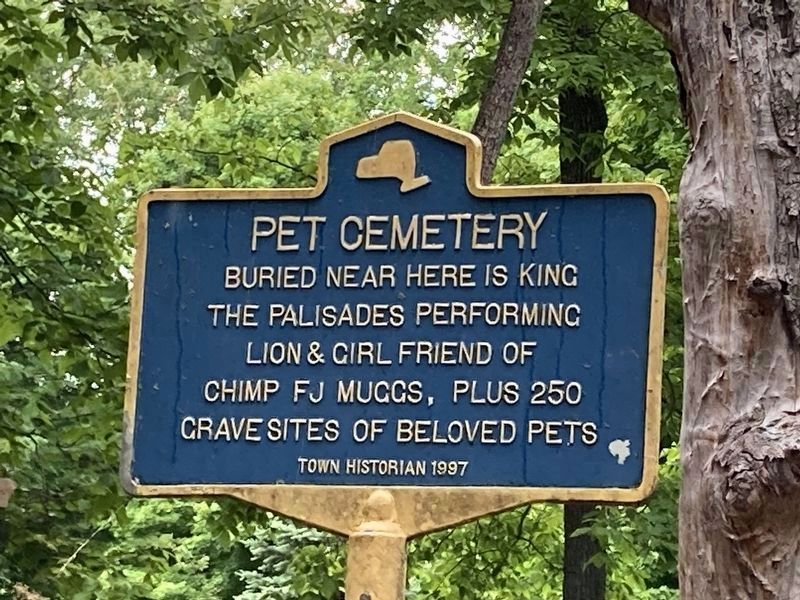 Pet Cemetery Marker image. Click for full size.