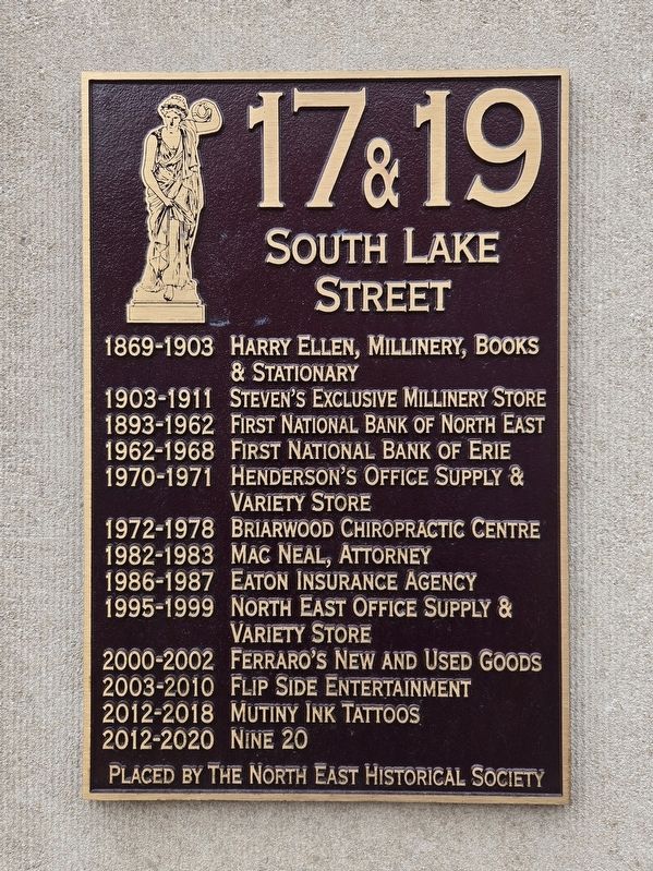 17 & 19 South Lake Street Marker image. Click for full size.