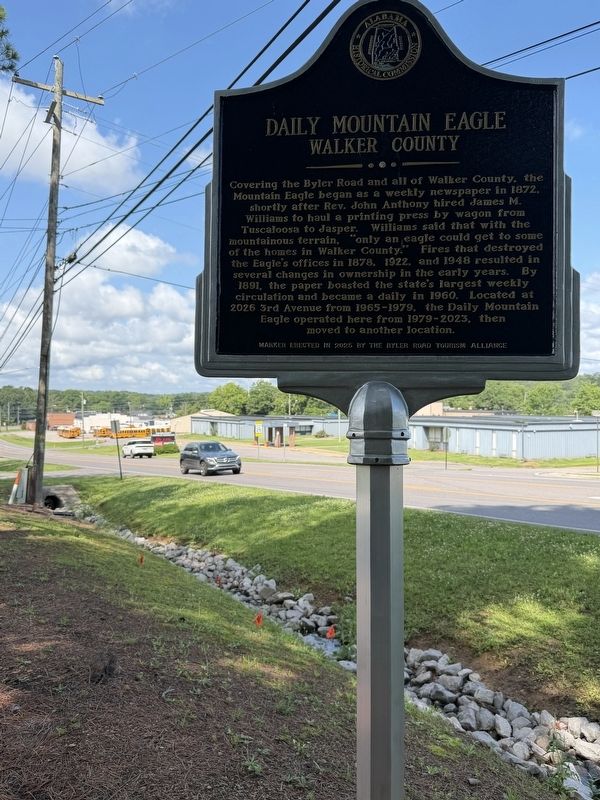 Daily Mountain Eagle Marker image. Click for full size.