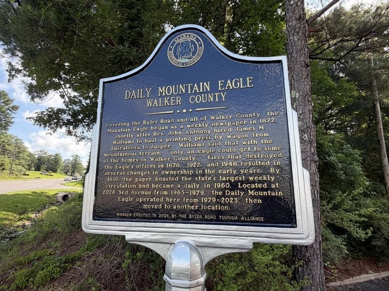 Daily Mountain Eagle Marker image. Click for full size.