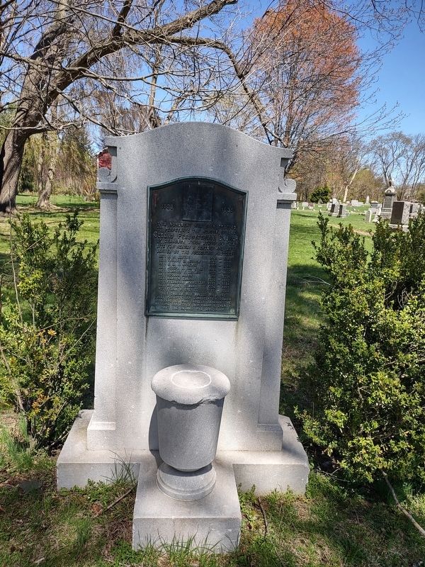 Full Second Presbyterian Church of Cranbury Monument image. Click for full size.