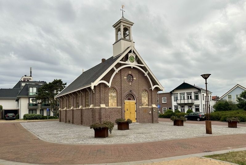 Slag bij Kijkduin / Battle of Texel Marker - wide view image. Click for full size.