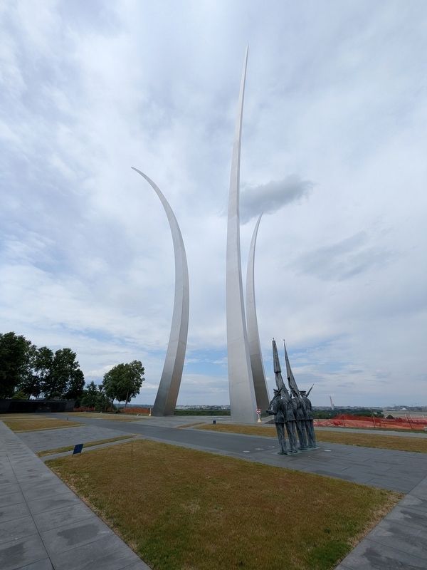 Our Air Force Memorial image. Click for full size.