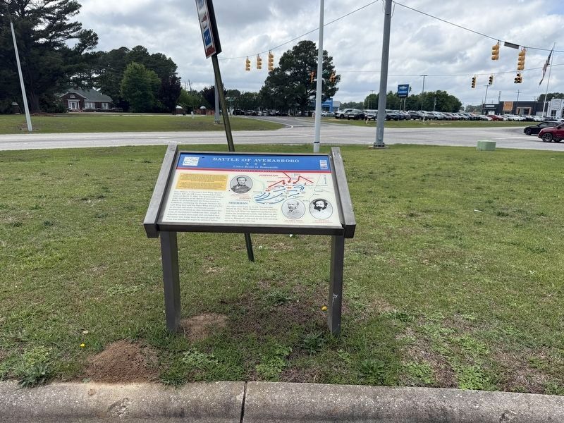 Battle of Averasboro Marker. Click for full size. Battle of Averasboro Marker image. Click for full size.