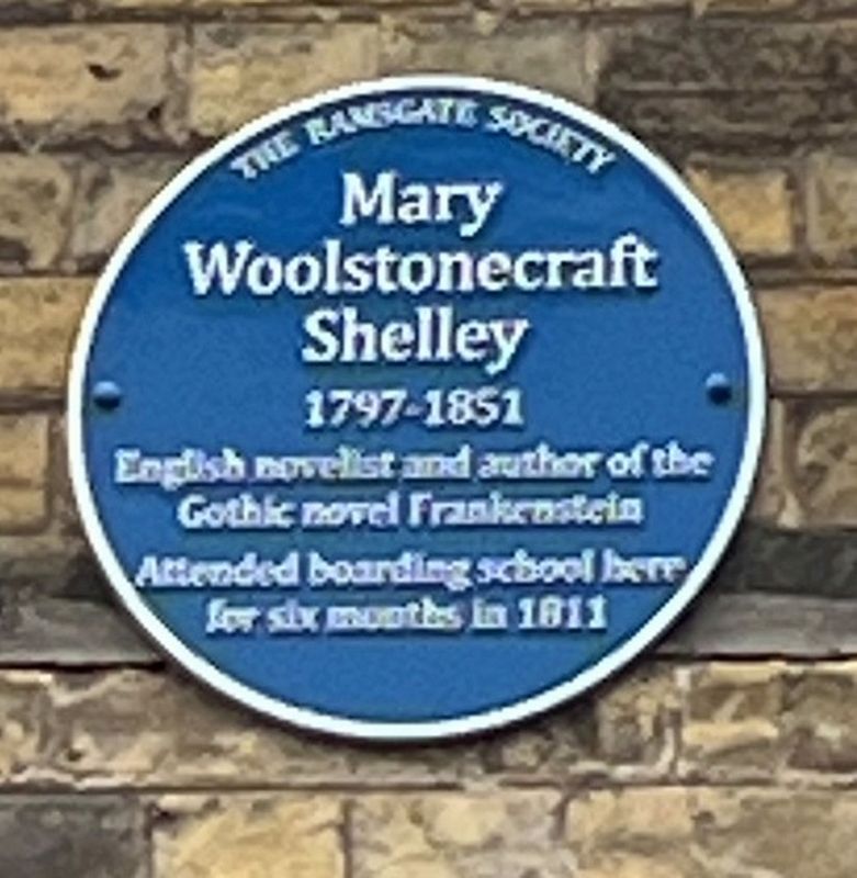 Mary Woolstonecraft Shelley Marker image. Click for full size.