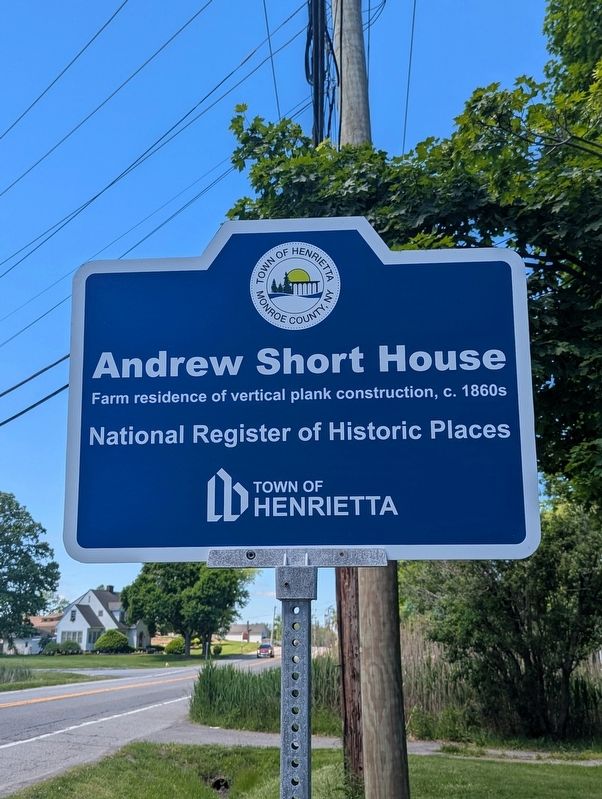 Andrew Short House Marker. Click for full size. Andrew Short House Marker image. Click for full size.