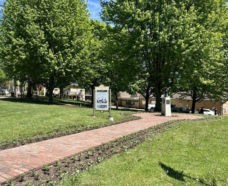 The Dutch Memorial Garden Marker image. Click for full size.