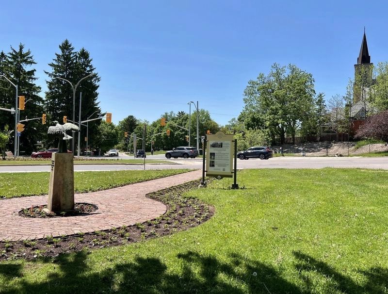 The Dutch Memorial Garden Marker (reverse side) image. Click for full size.