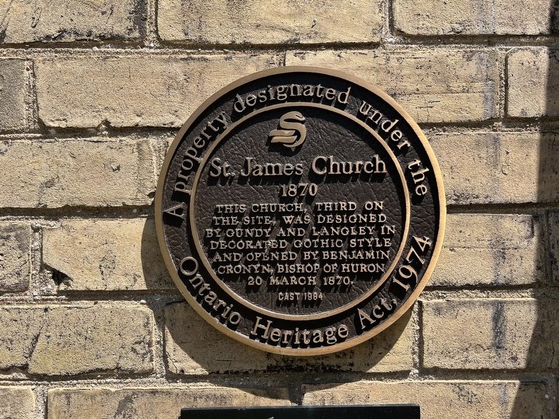 St. James Church Marker image. Click for full size.