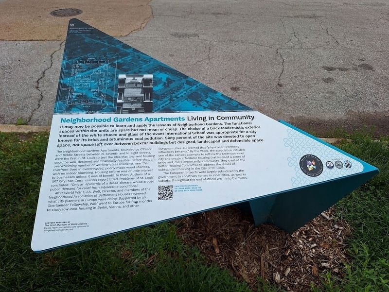 Neighborhood Gardens Apartments Marker image. Click for full size.
