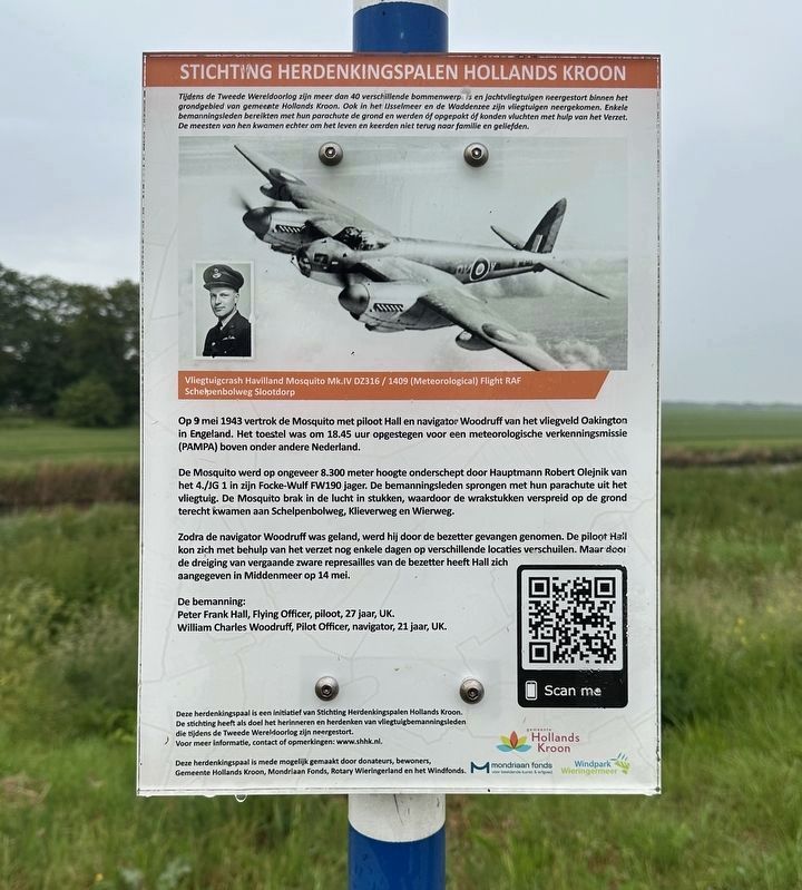 Haviland Mosquito DZ316 Crash Memorial image. Click for full size.