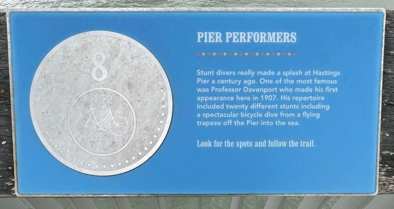 Pier Performers Marker image. Click for full size.