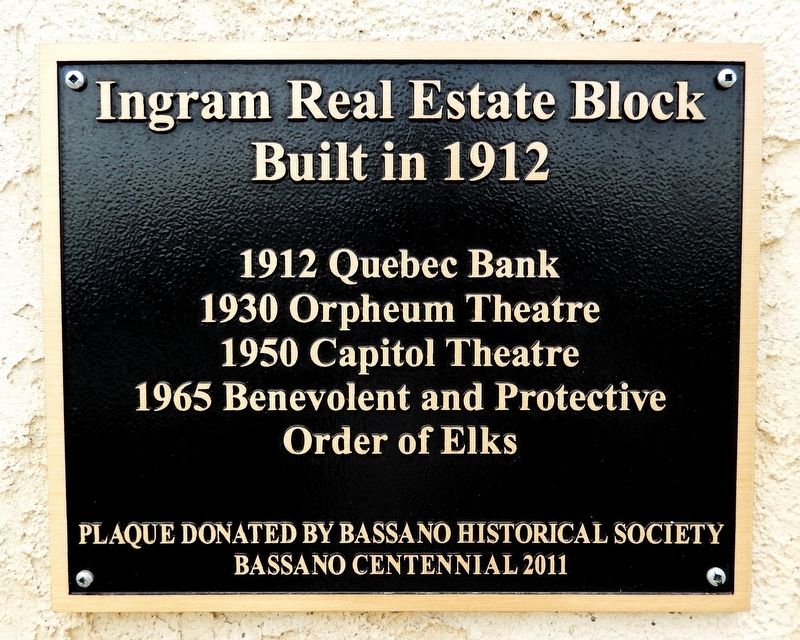 Ingram Real Estate Block Marker image. Click for full size.
