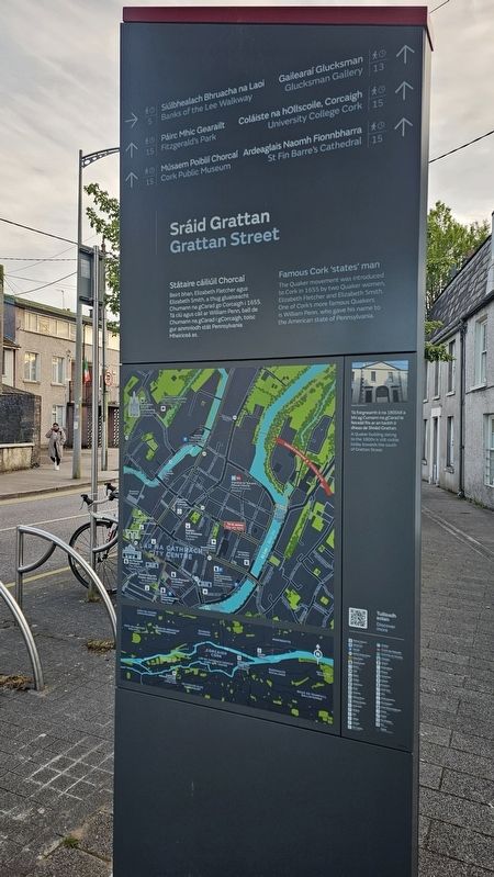 Sr�id Grattan / Grattan Street side of marker image. Click for full size.