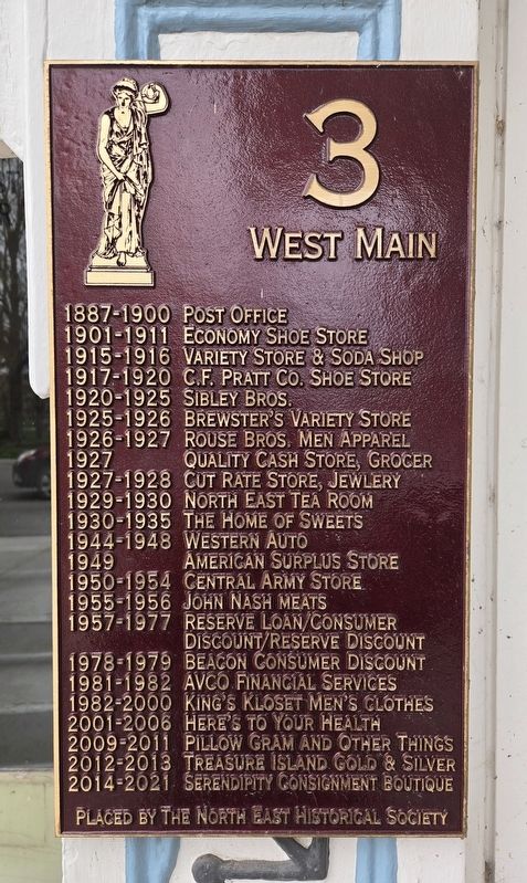 3 West Main Marker image. Click for full size.