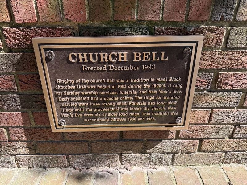 Church Bell Marker image. Click for full size.