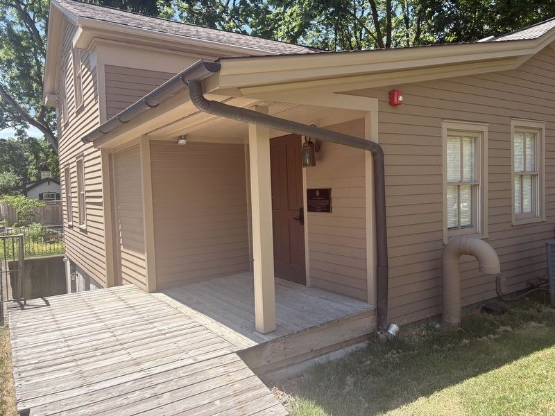 The Israel Blodgett House Marker image. Click for full size.