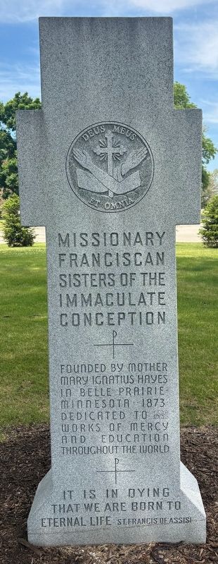 Missionary Franciscan Sisters of the Immaculate Conception Marker image. Click for full size.