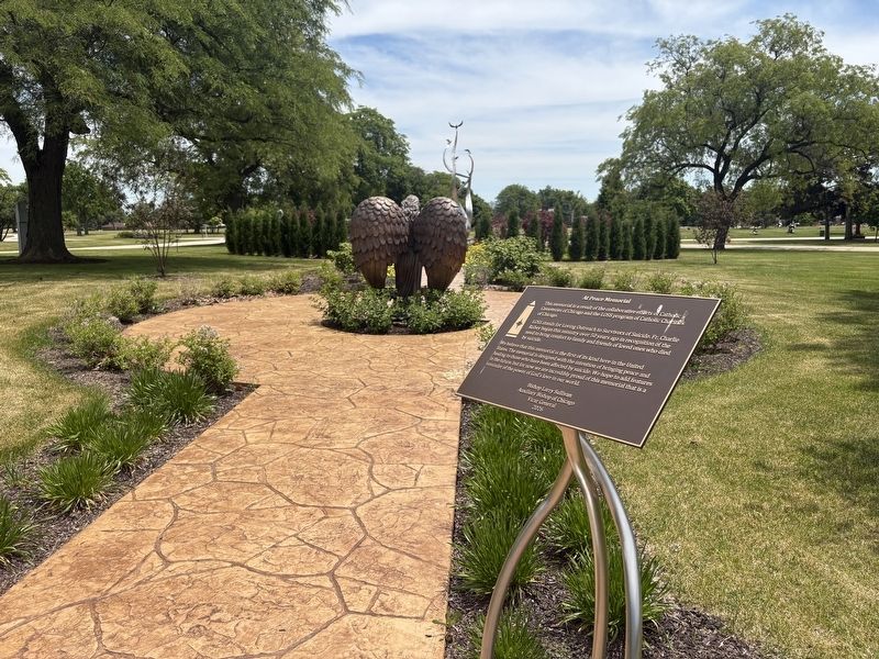 At Peace Memorial Marker image. Click for full size.