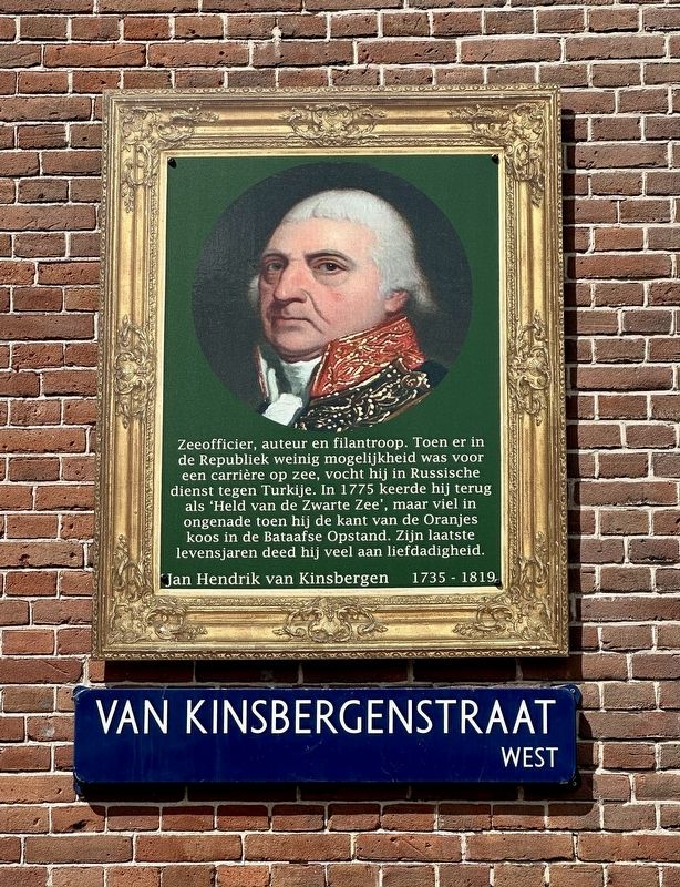 Jan Hendrik van Kinsbergen Marker image. Click for full size.