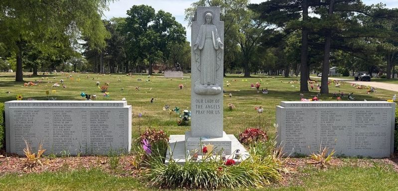 Our Lady of the Angels School Fire Memorial image. Click for full size.