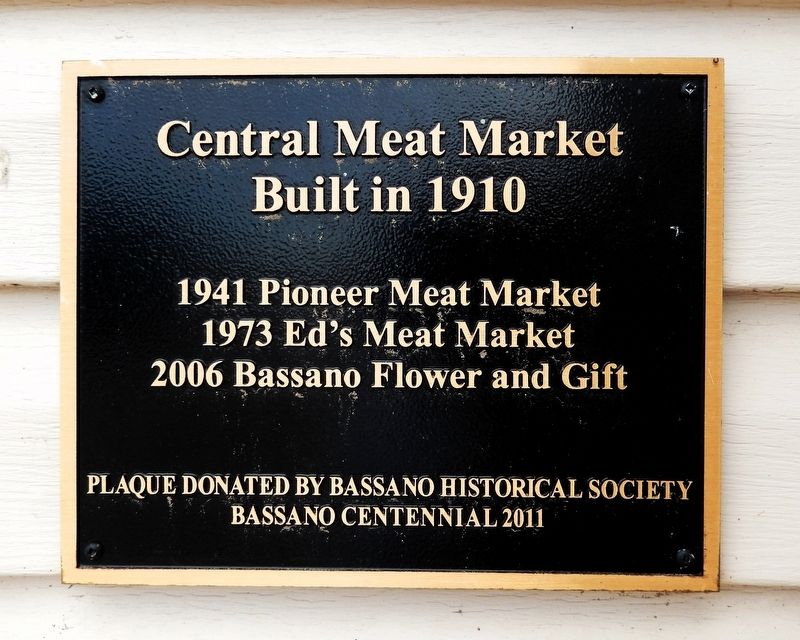 Central Meat Market Marker image. Click for full size.