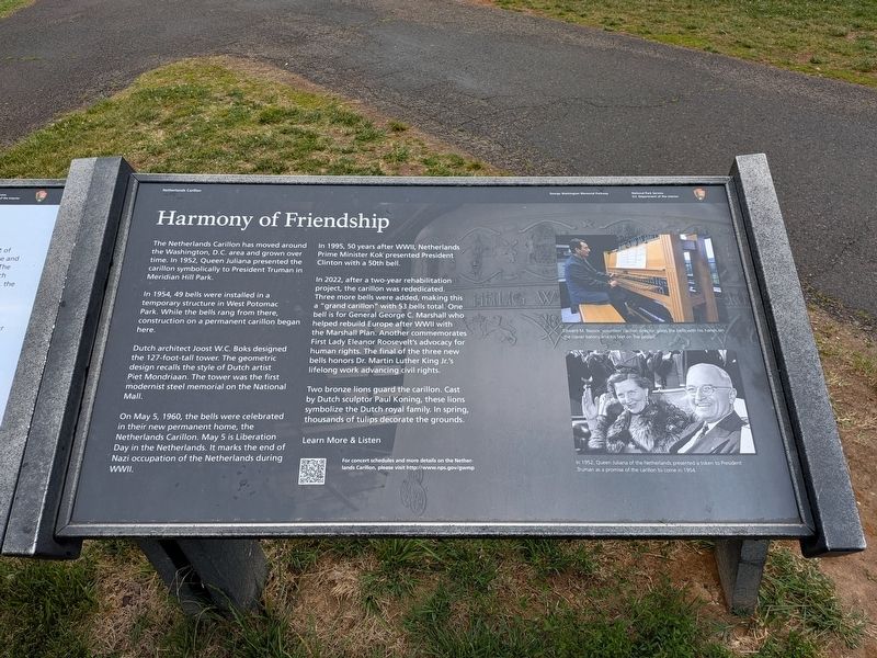 Harmony of Friendship Marker image. Click for full size.