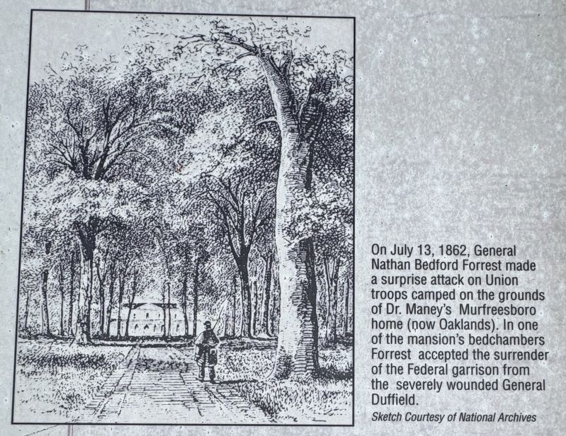 Murfreesboro During the Civil War Marker image. Click for full size.
