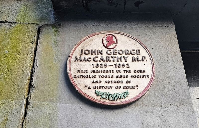 John George MacCarthy M.P. Marker image. Click for full size.