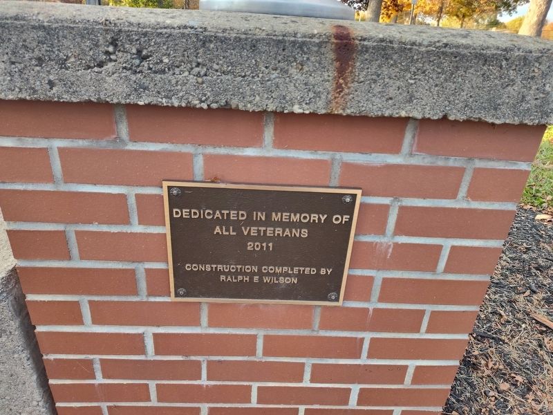 Veterans Memorial Marker image. Click for full size.