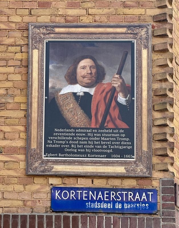 Egbert Bartholomeusz Kortenaer Marker image. Click for full size.