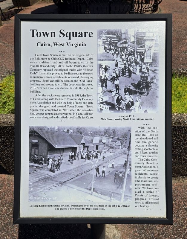 Town Square Marker image. Click for full size.