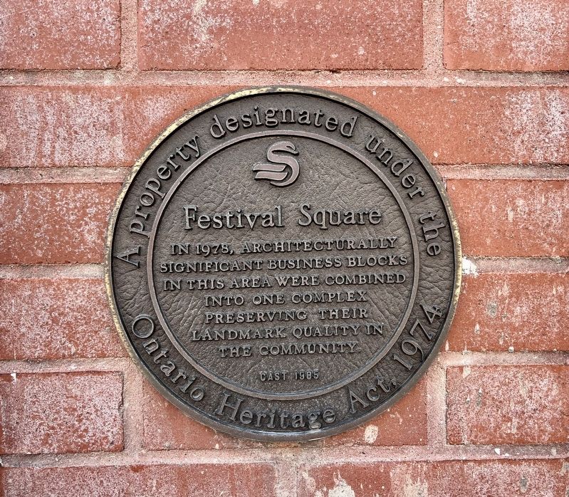Festival Square Marker. Click for full size. Festival Square Marker image. Click for full size.